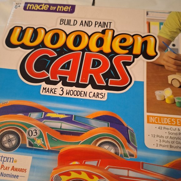 wooden cars build and paint - Picture 6 of 8
